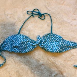 Bandeau bikini top